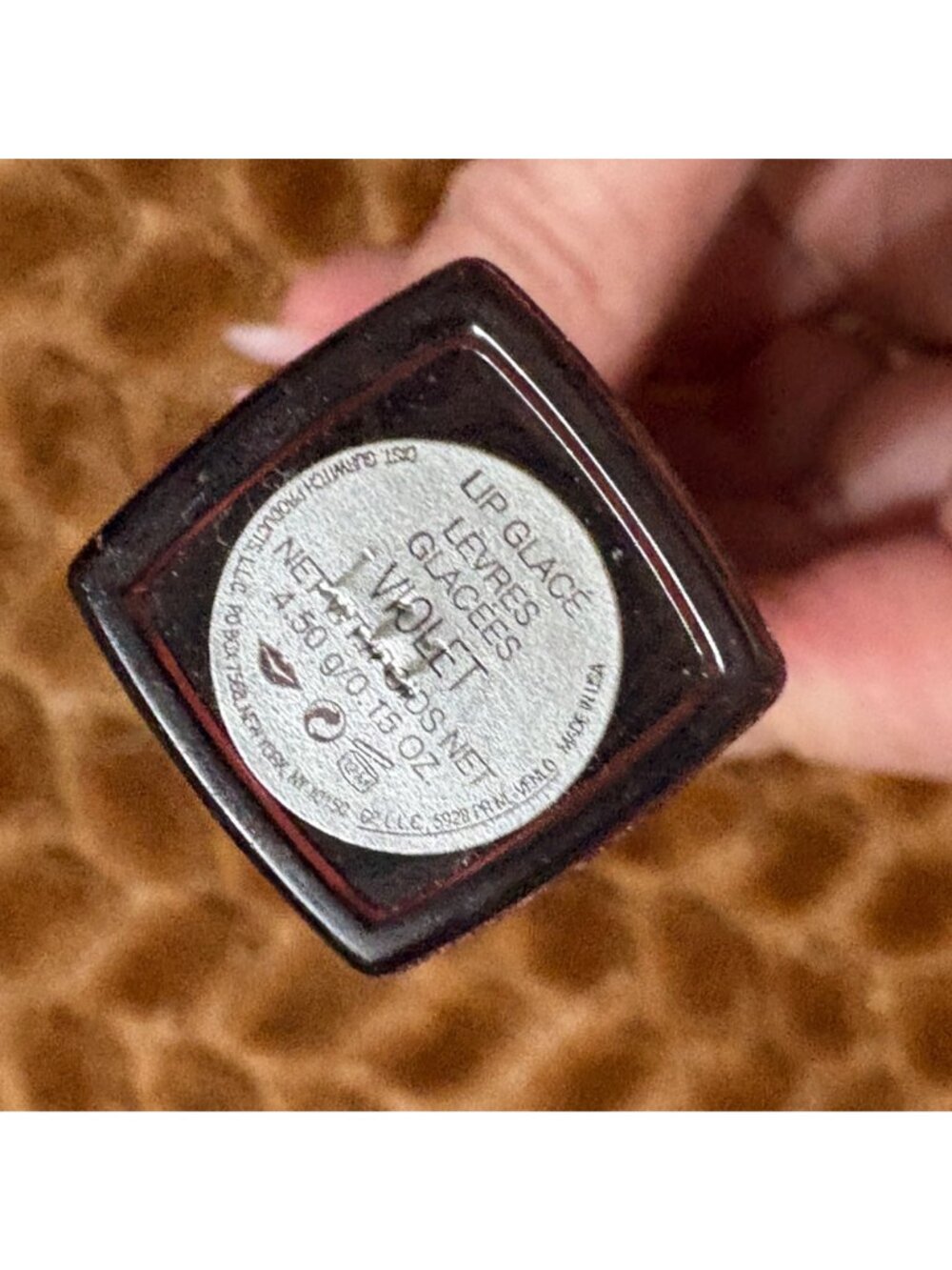 Laura Mercier Lip Glacé Violet High-Shine Shimmering Gloss 4.5g Non-Sticky - Picture 3 of 6